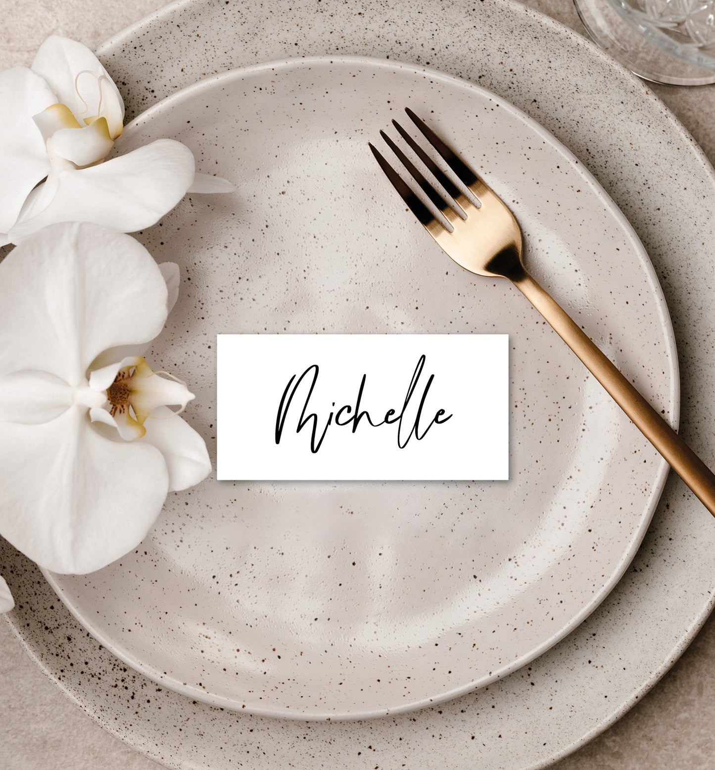 CALLA LUXE PLACE CARD