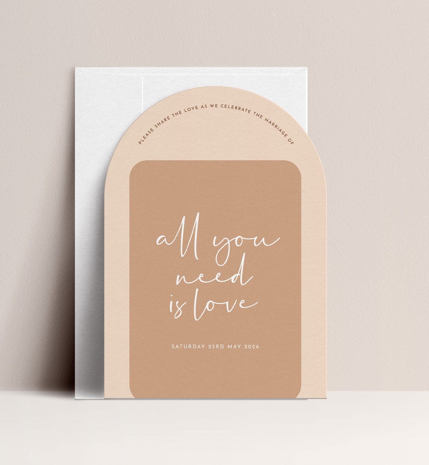 WOODLAND LUXE INVITATION 2 CARD SUITE