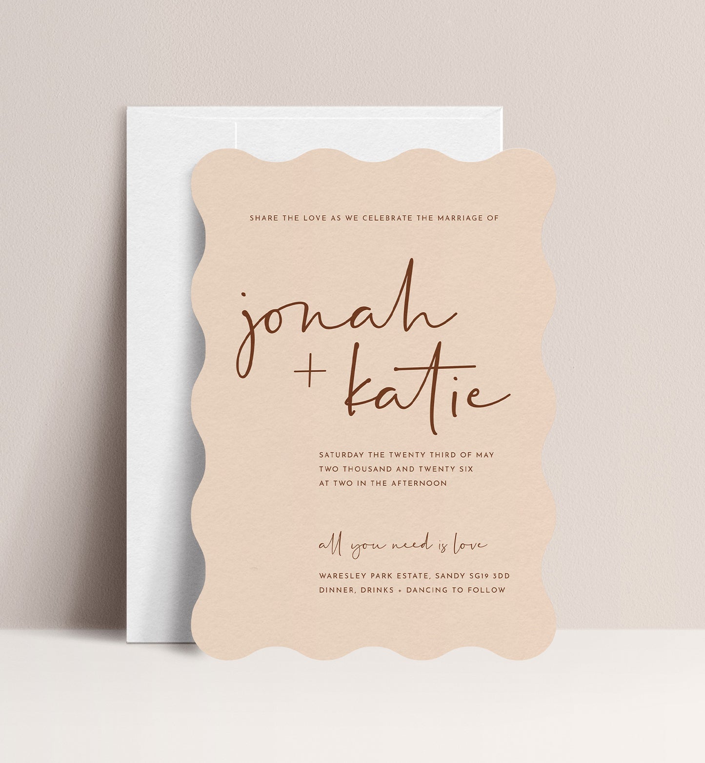 WOODLAND LUXE INVITATION