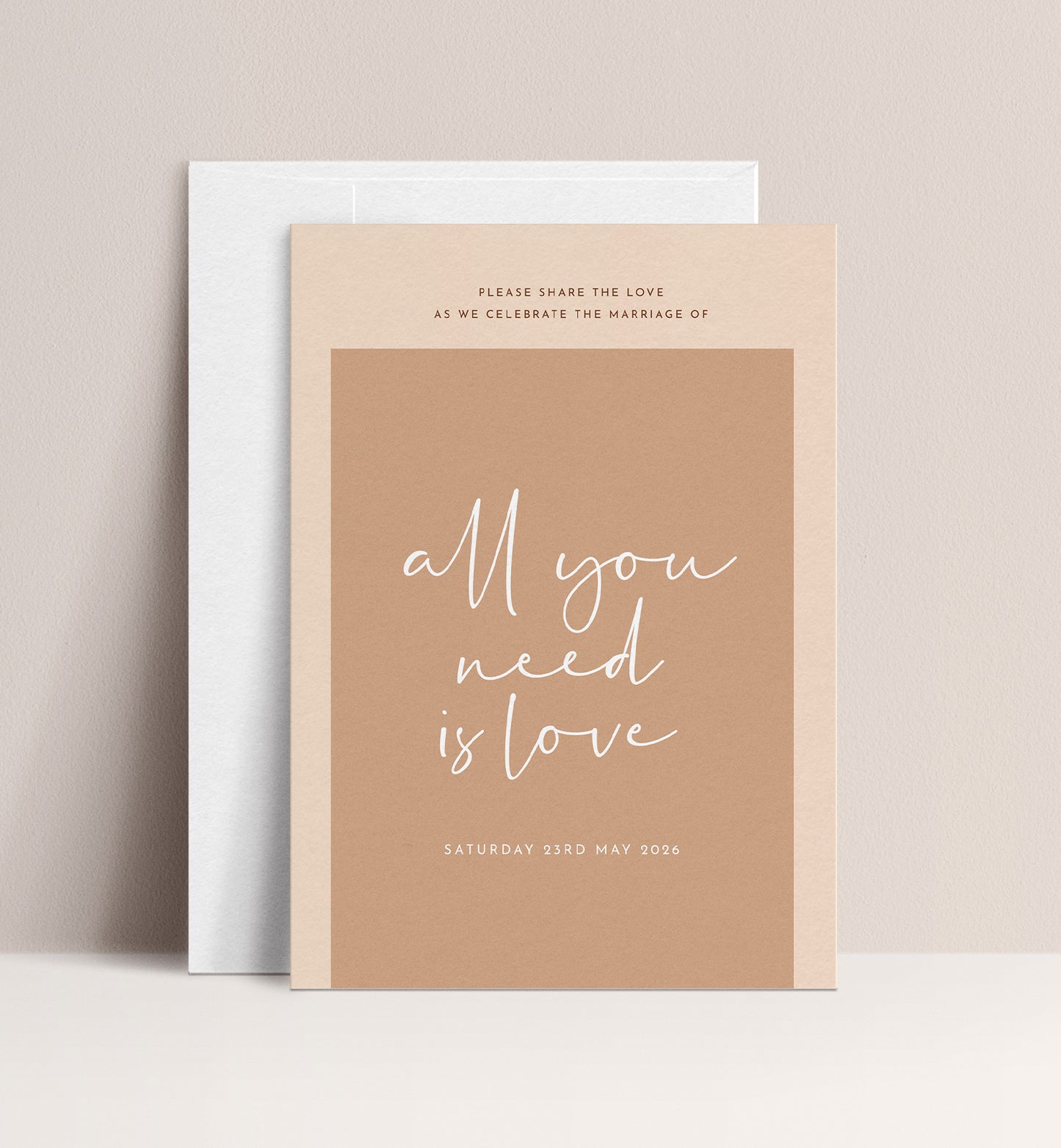 WOODLAND LUXE INVITATION 2 CARD SUITE