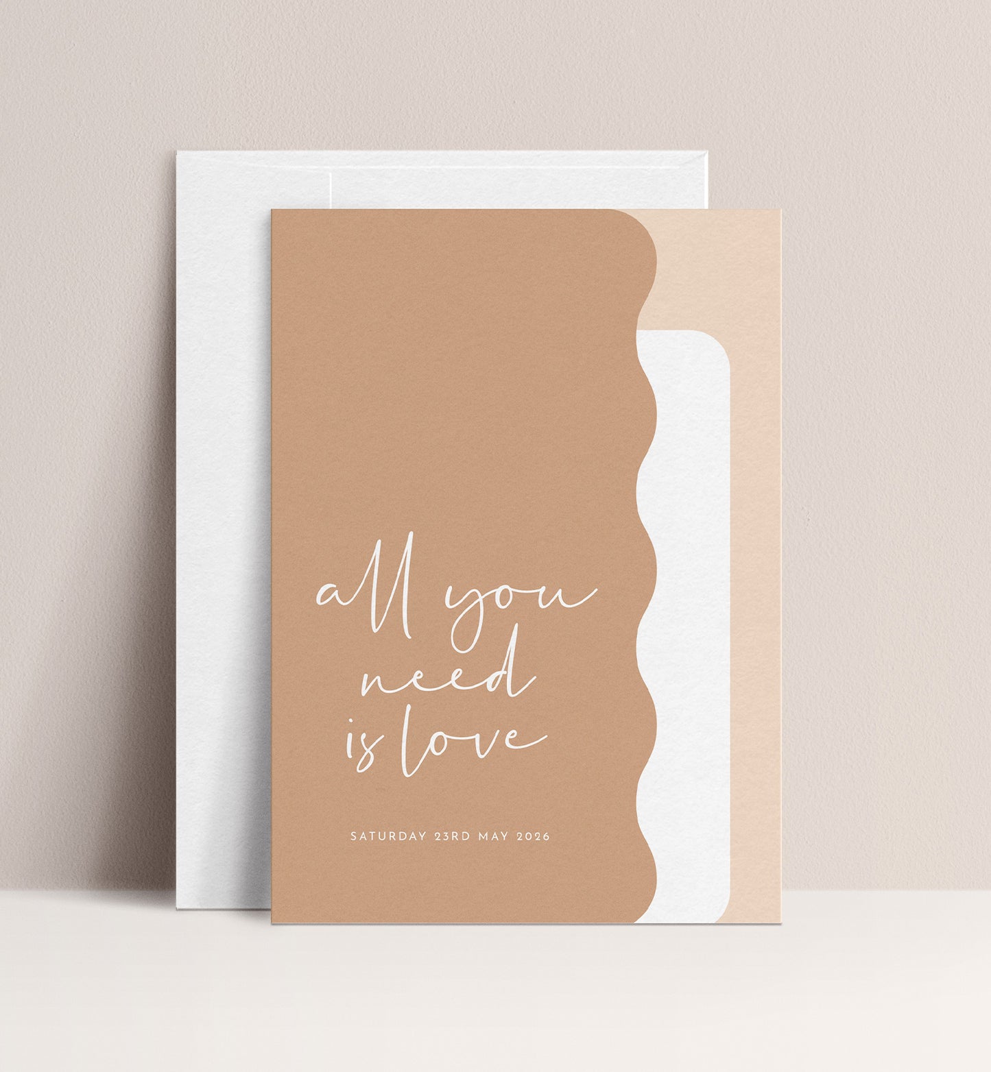 WOODLAND LUXE INVITATION 3 CARD SUITE