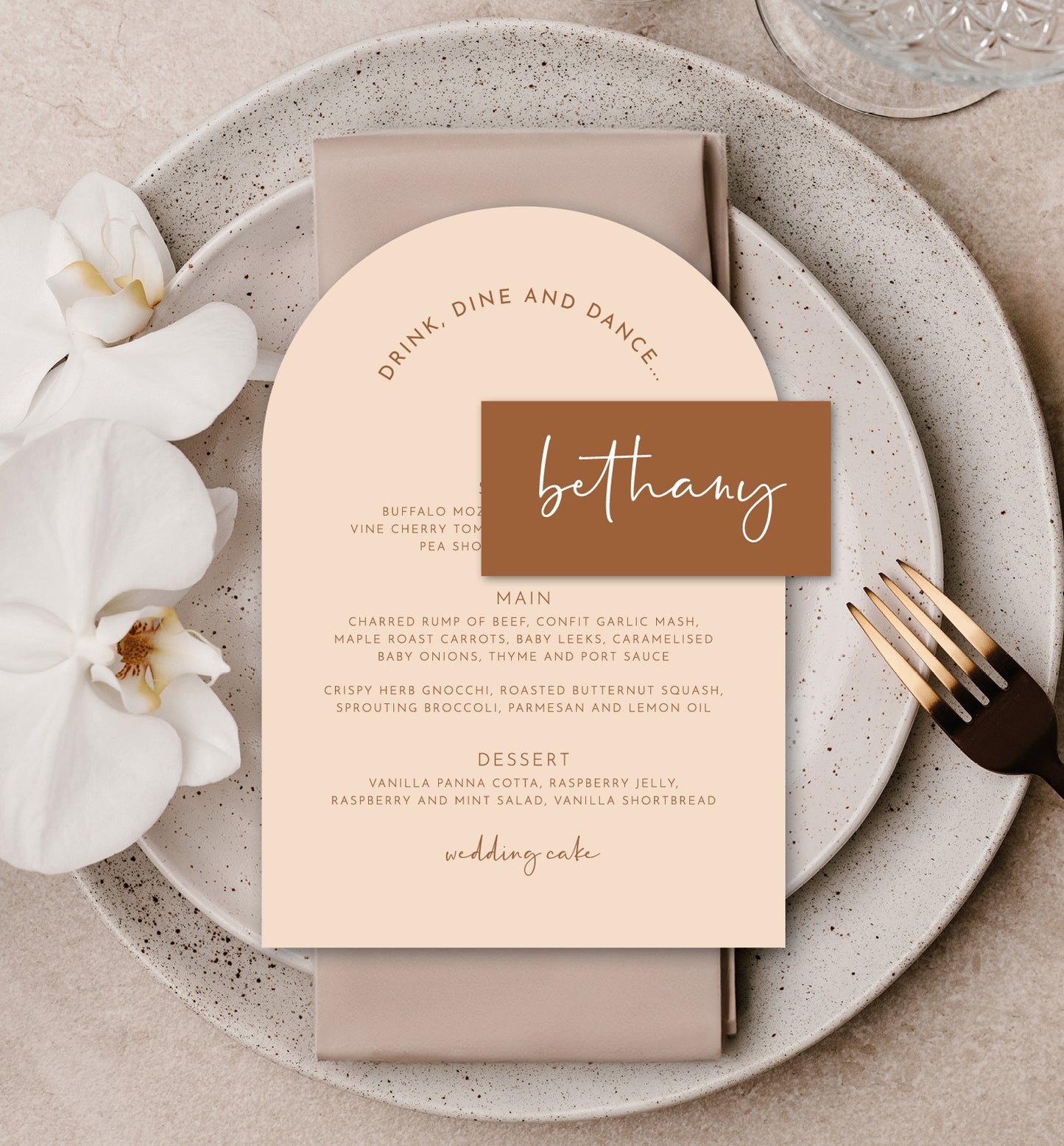 WOODLAND LUXE PLACE SETTING PACKAGE