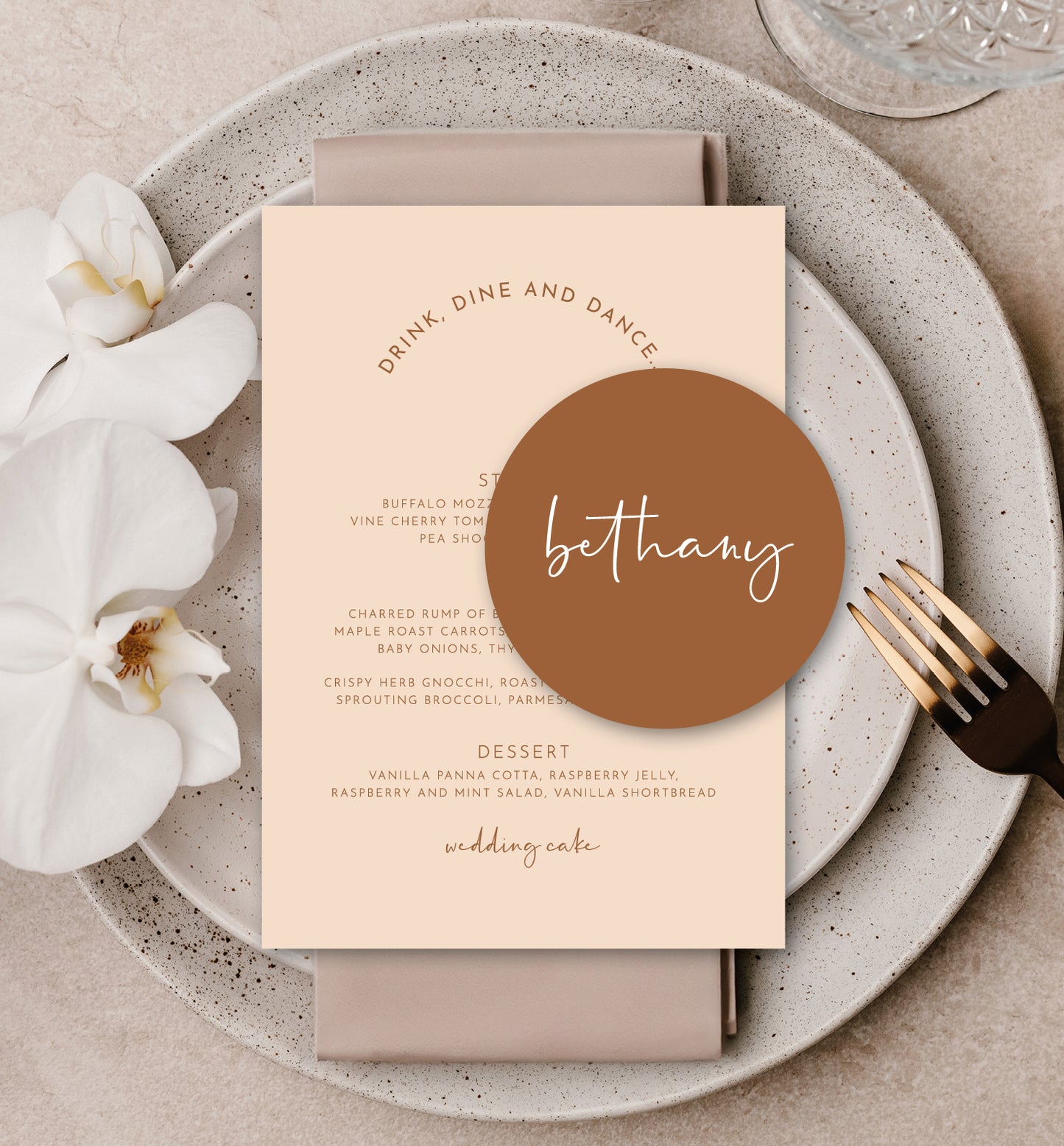WOODLAND LUXE PLACE SETTING PACKAGE