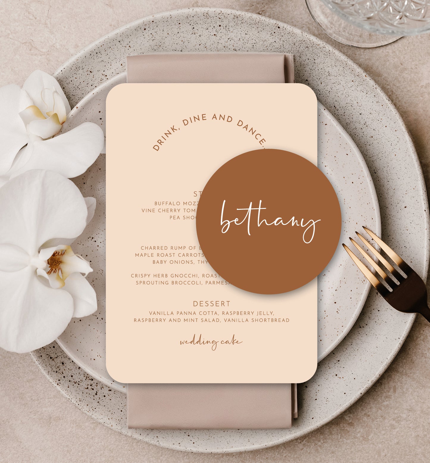 WOODLAND LUXE PLACE SETTING PACKAGE