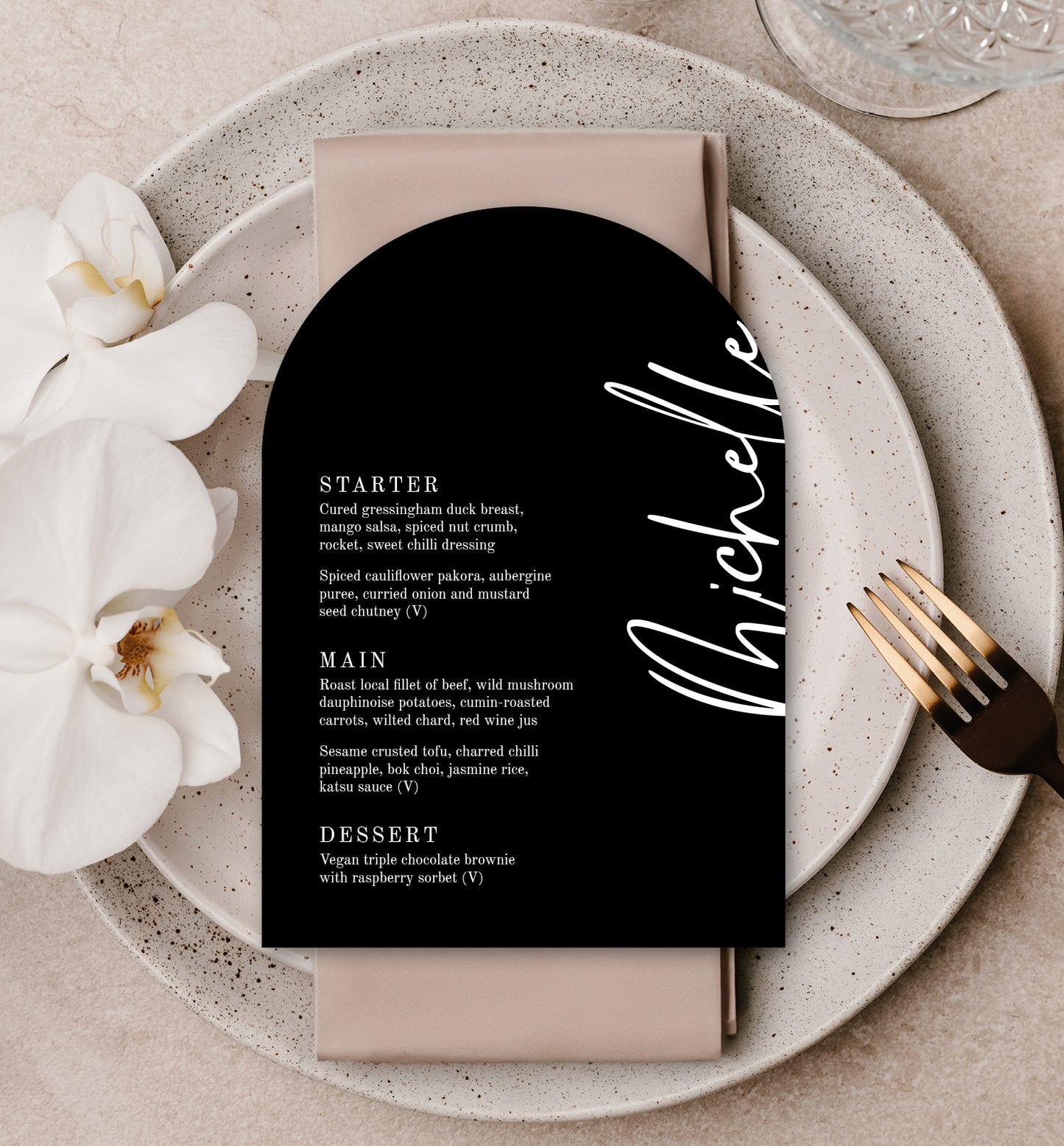 CALLA LUXE MENU