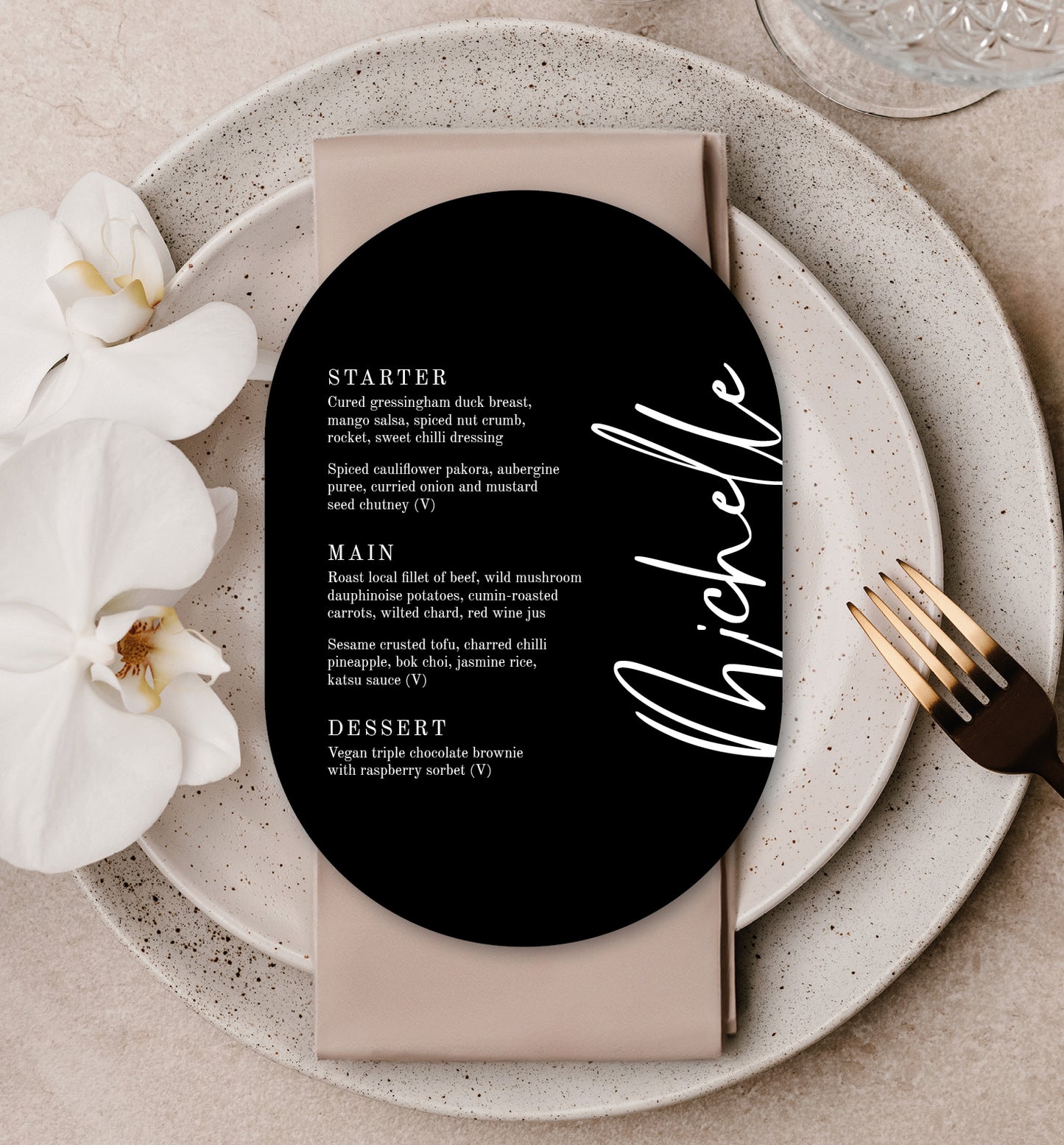 CALLA LUXE MENU