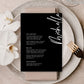 CALLA LUXE MENU