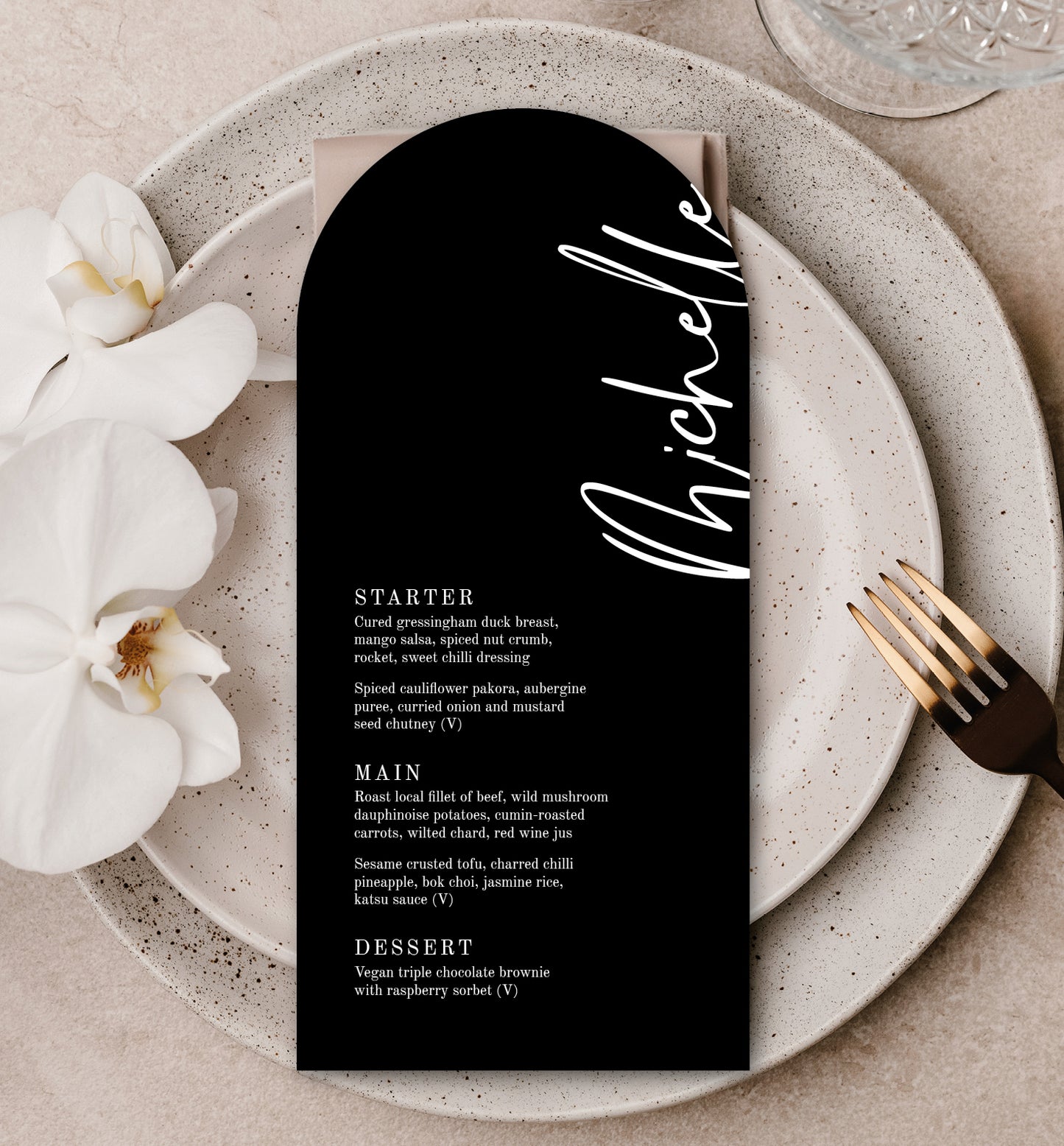 CALLA LUXE MENU