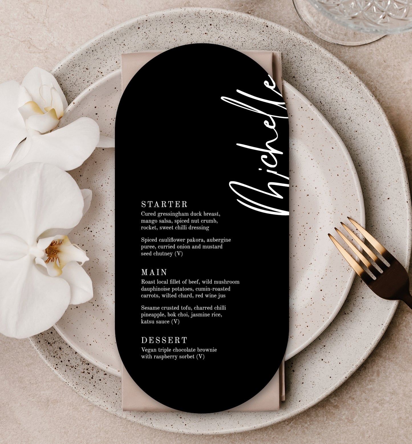 CALLA LUXE MENU