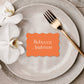 CITRUS LUXE PLACE CARD