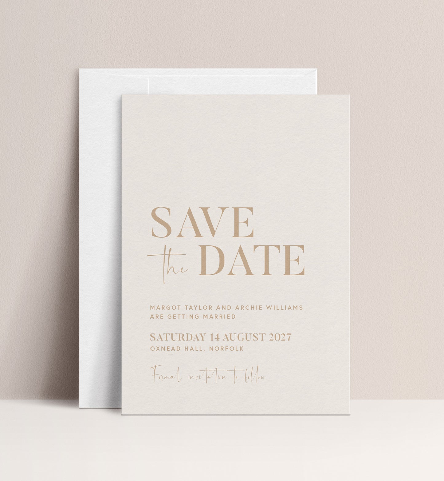 IVY LUXE SAVE THE DATE