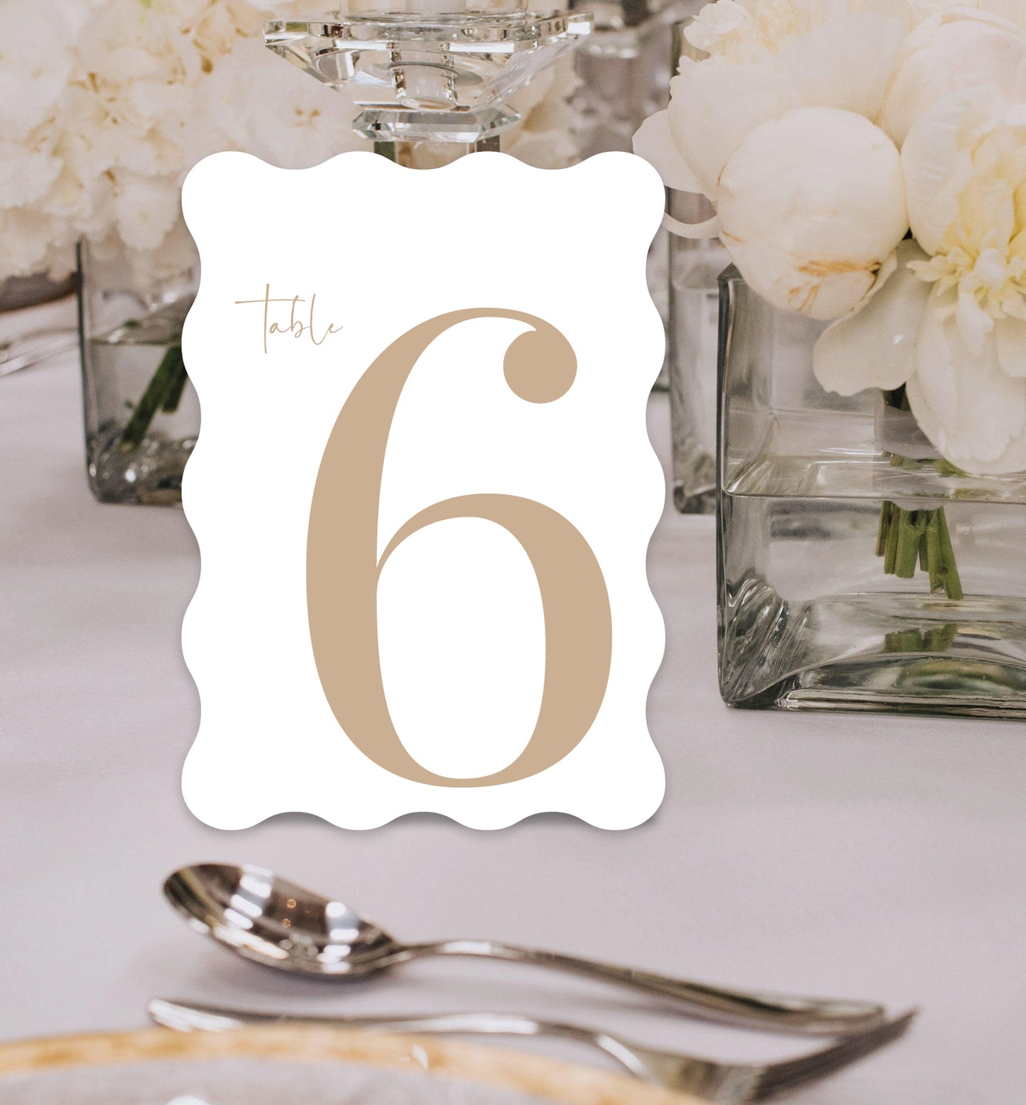 IVY LUXE TABLE NUMBERS