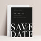 MONO LUXE SAVE THE DATE