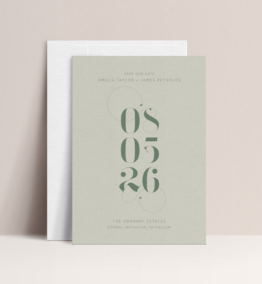 OLIVE LUXE SAVE THE DATE
