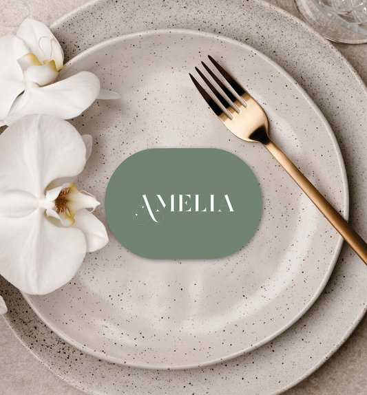 OLIVE LUXE PLACE CARD