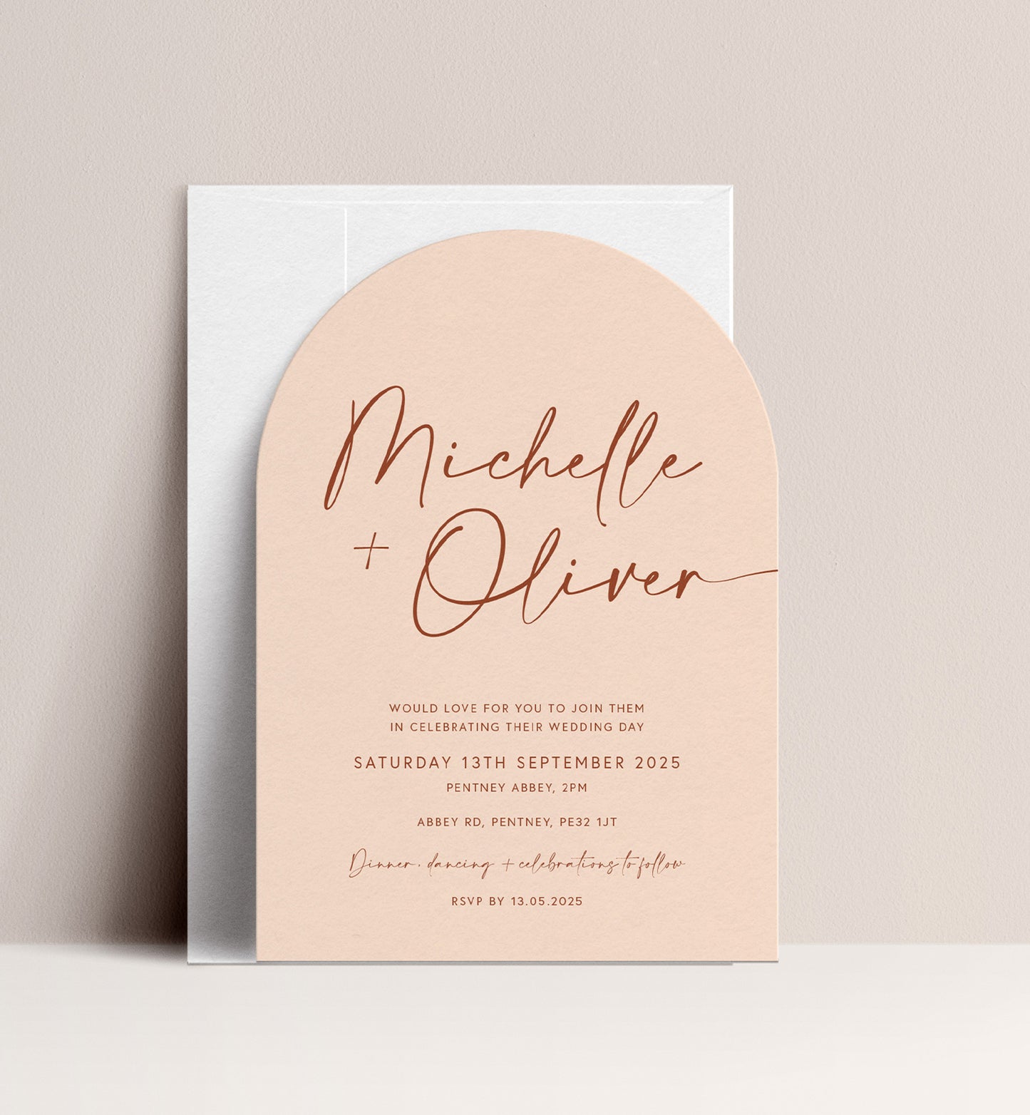 PAMPAS LUXE INVITATION