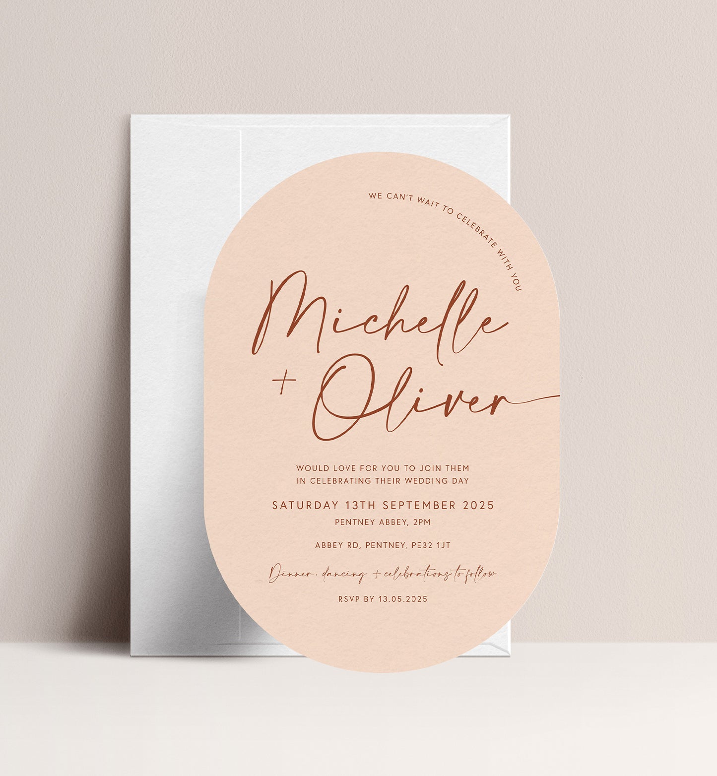 PAMPAS LUXE INVITATION