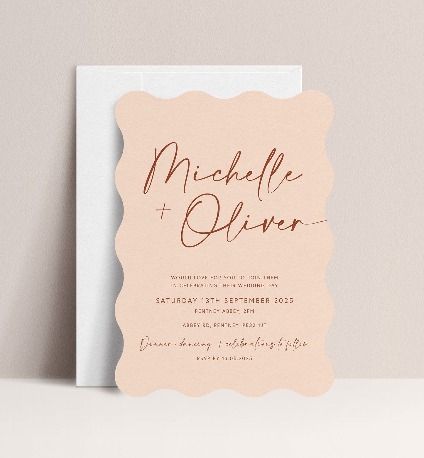 PAMPAS LUXE INVITATION