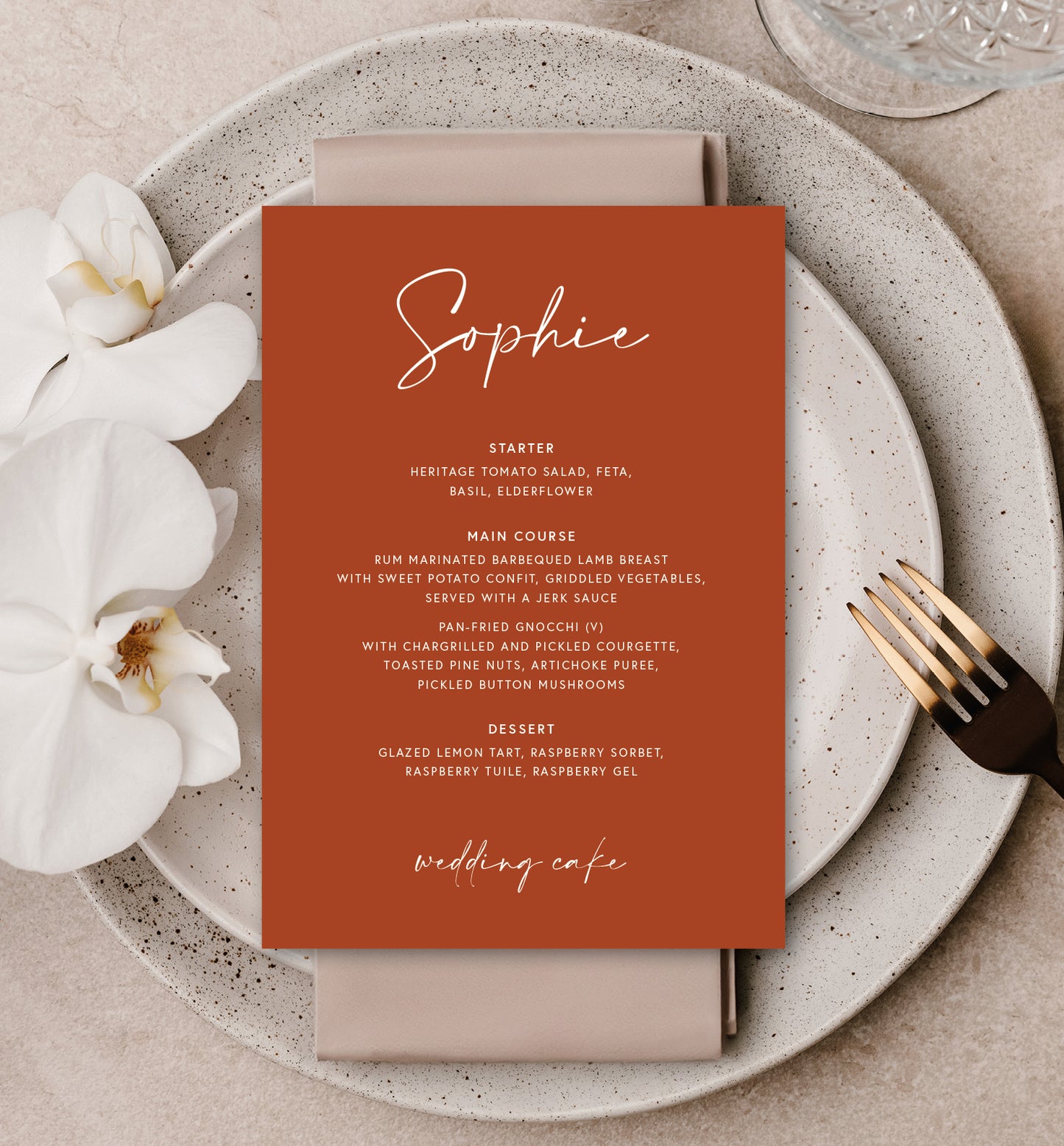 PAMPAS LUXE MENU