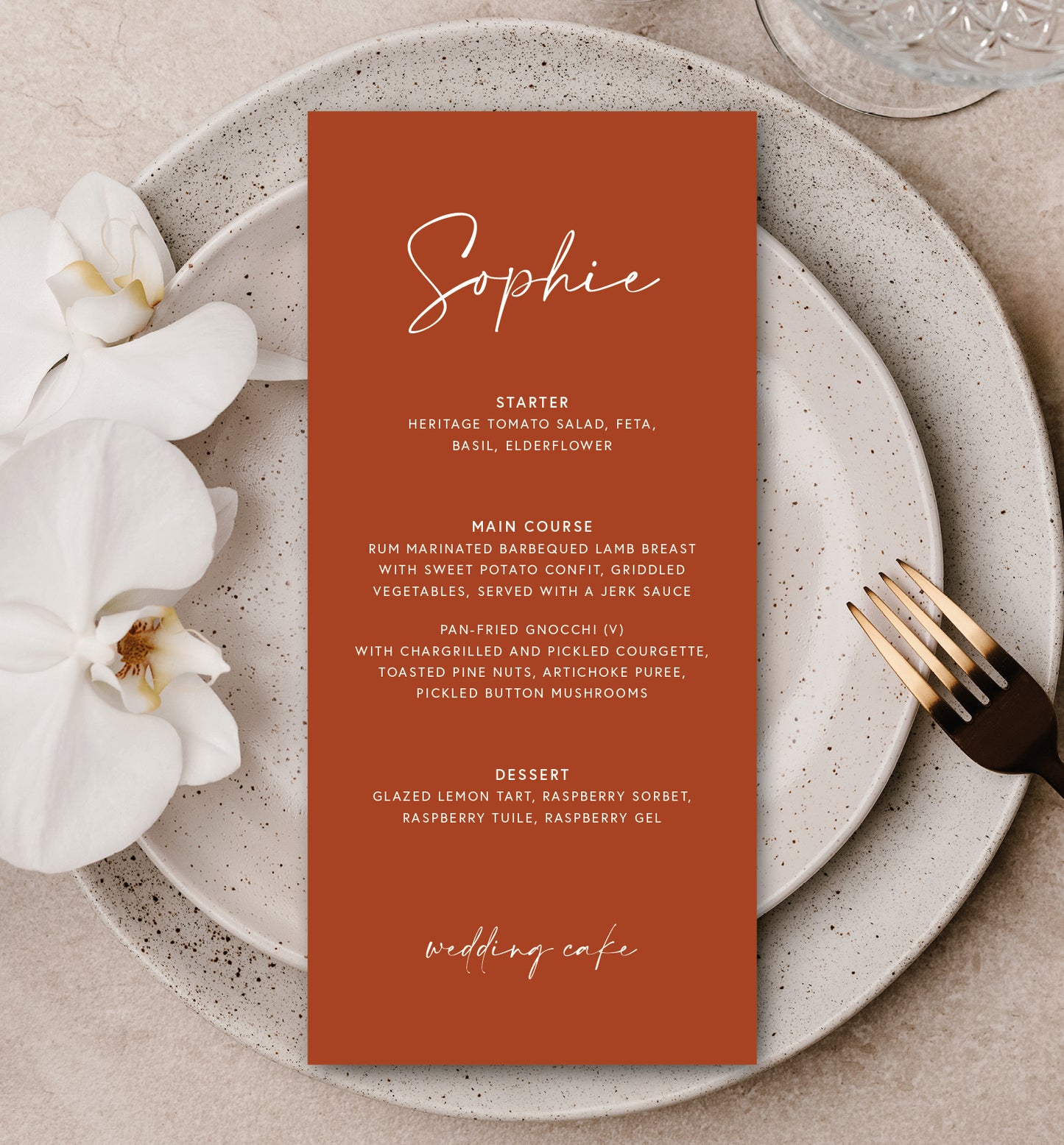 PAMPAS LUXE MENU