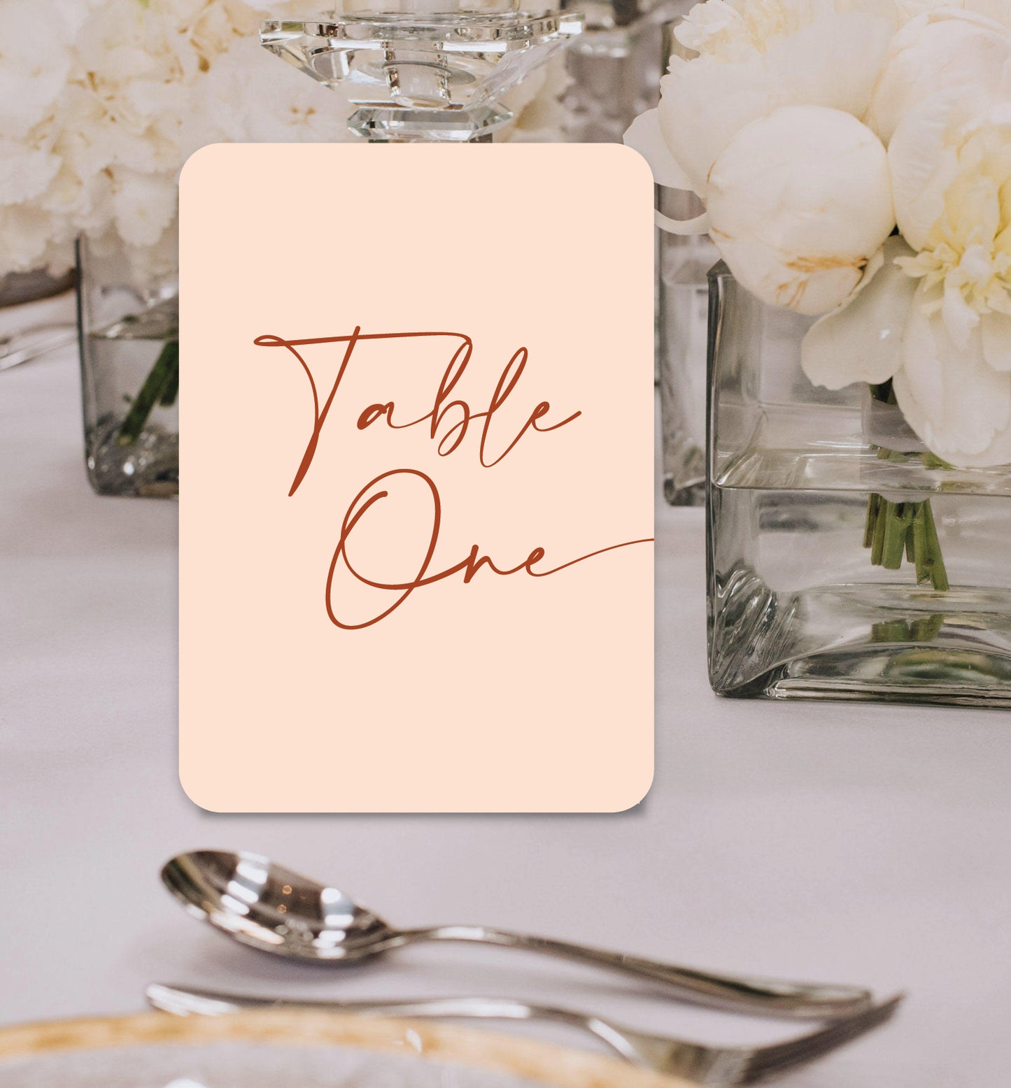 PAMPAS LUXE TABLE NUMBERS