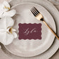 PEONY LUXE PLACE CARD