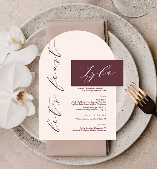 PEONY LUXE PLACE SETTING PACKAGE