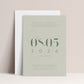 OLIVE LUXE INVITATION 3 CARD SUITE